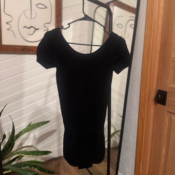 Y2K Vintage Betsey Johnson Marilyn Monroe Black Knit Romper - Picture 7 of 9